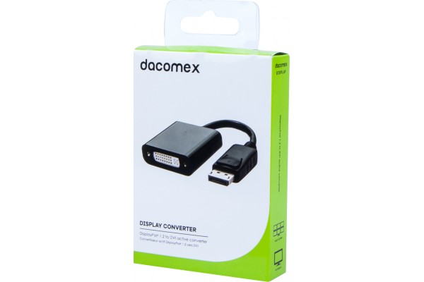 DACOMEX DisplayPort 1.2 to DVI active converter