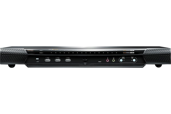 64-Port 5-Bus CAT5 kvm over ip switch, with virtual media