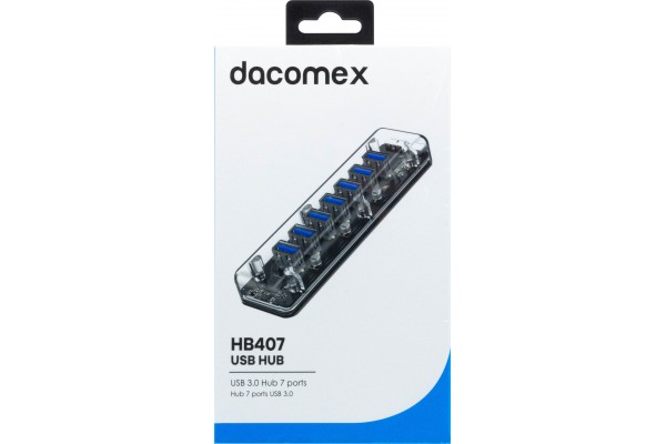 DACOMEX HB407 Hub 7 ports USB 3.0