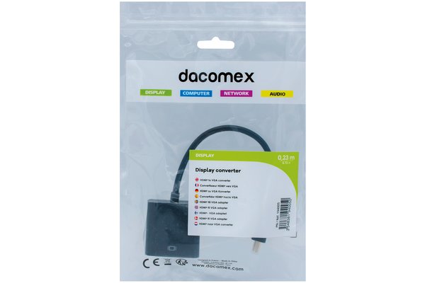 DACOMEX Sachet convertisseur HDMI vers VGA
