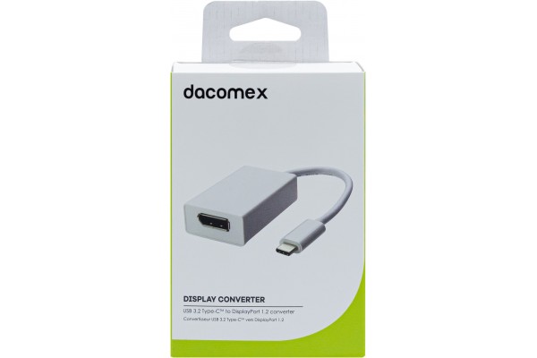 DACOMEX Convertidor USB 3.1 Tipo-C hacia DisplayPort 1.2