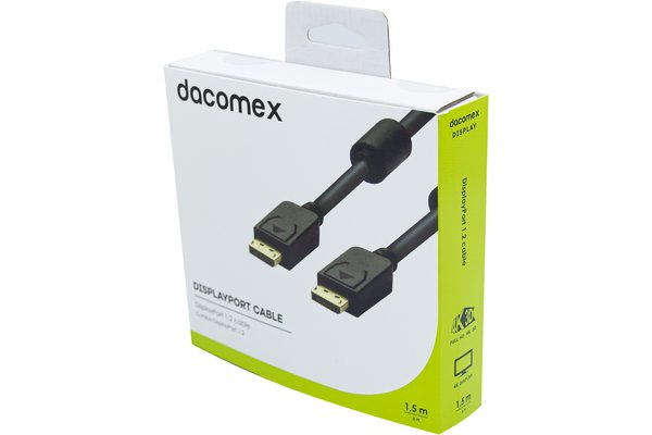 DACOMEX DisplayPort 1.2 cable - 1.5 m