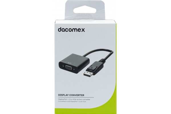 DACOMEX Convertidor activo DisplayPort 1.2 hacia VGA