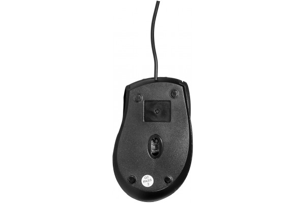 DACOMEX  Premium USB Optical Mouse- Black