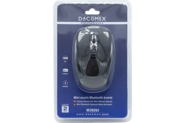 DACOMEX Bluetooth mini mouse black
