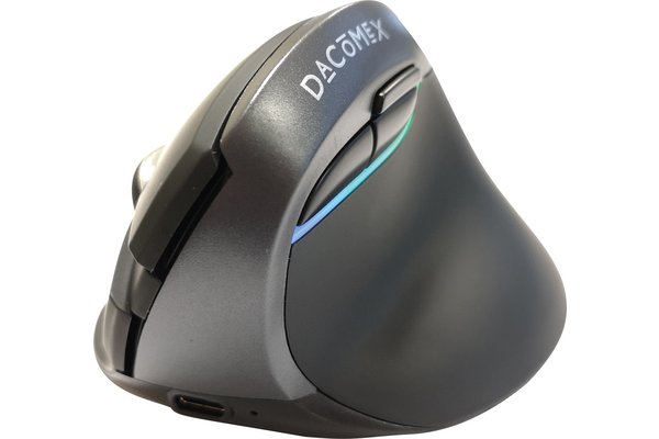 DACOMEX V350WBT Vertical mouse wireless 2.4 Ghz &amp; BT black