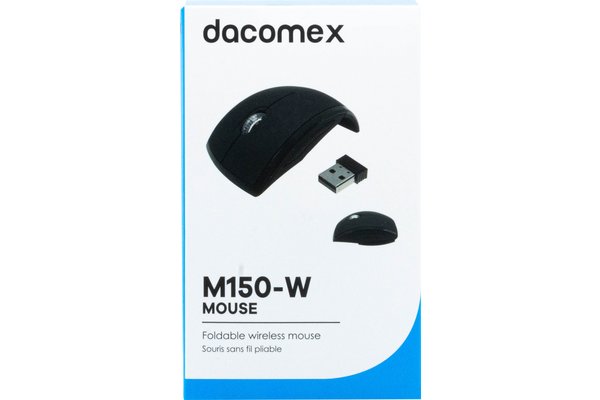 DACOMEX M150W Foldable 2.4G wireless mouse