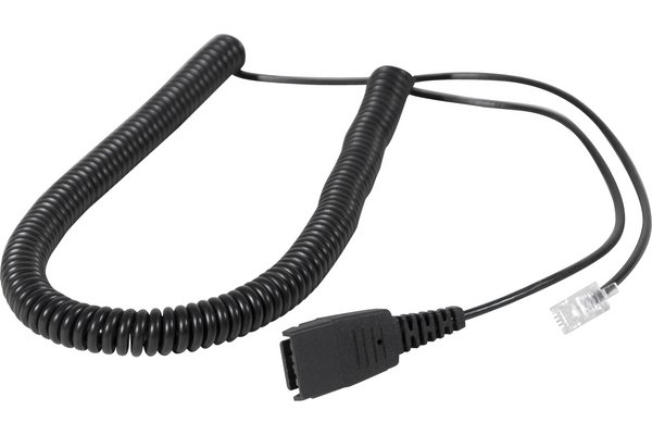 DACOMEX Micro-Casque T&eacute;l&eacute;phone de bureau RJ9 Perche Flex Anti-bruit 2 &eacute;couteurs