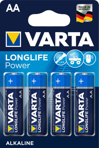 VARTA Battery 4906110414 LR6 / AA blister 4 units