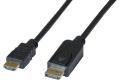 DACOMEX DisplayPort 1.1 to HDMI® cable - 2 m