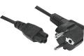 DACOMEX Laptop 3-prong power cable - 1,8 m