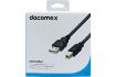 DACOMEX Latiguillo USB 2.0 Tipo A - Tipo B - 1,8 m