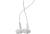 DACOMEX In Ear Headphones with 3,5-mm jack- White