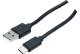 DACOMEX Sachet cordon USB 2.0 Type-C de charge rapide - 2 m