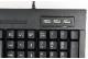 DACOMEX Clavier K460-U avec hub USB noir